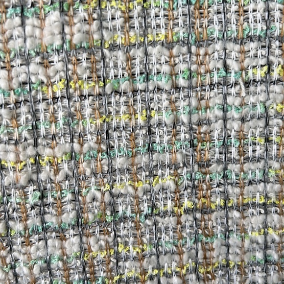 3/4 length sleeve textured boucle jacket/blazer - Picture 3 of 6